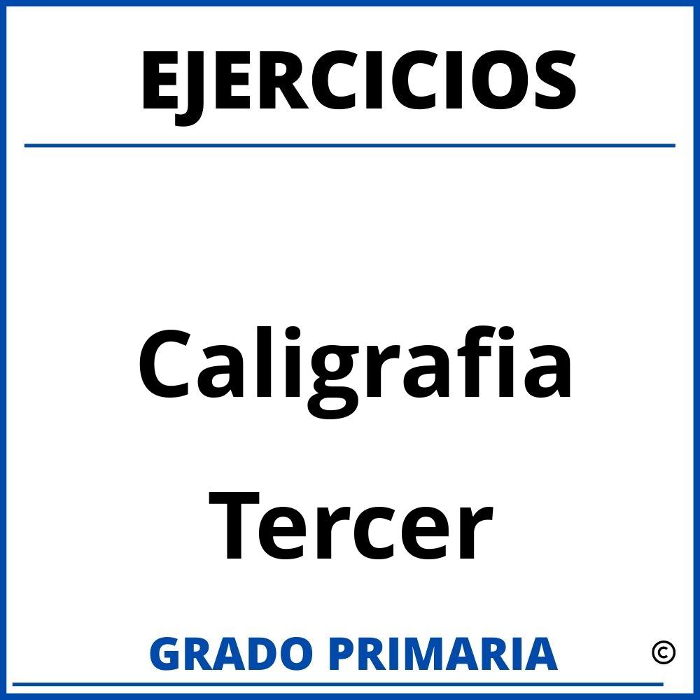 Ejercicios De Caligrafia De Tercer Grado