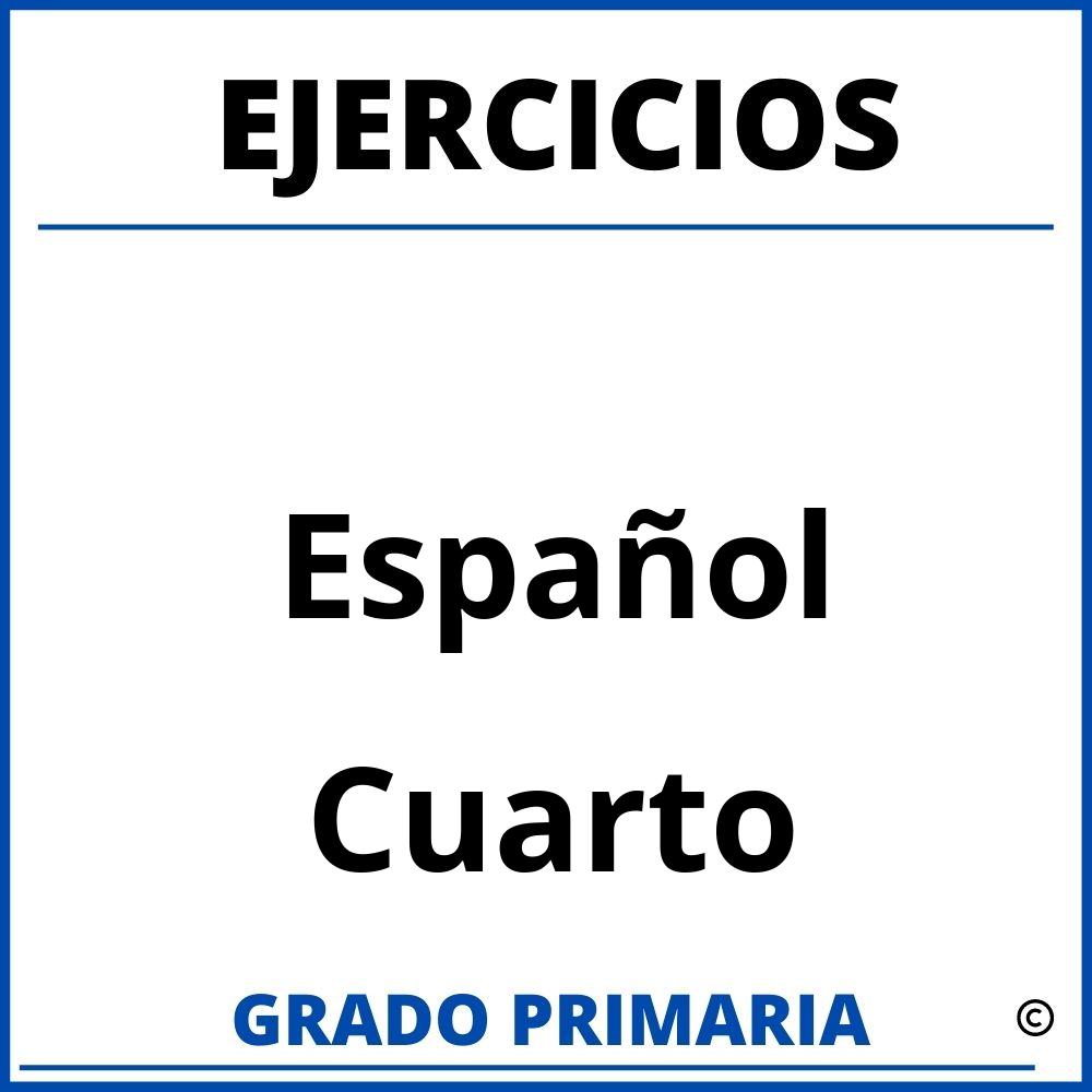 Ejercicios De Cuarto Grado De Primaria Español