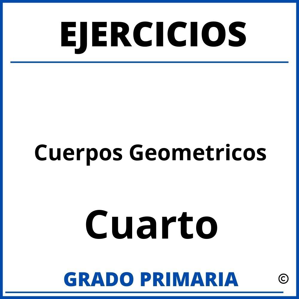 Ejercicios De Cuerpos Geometricos Para Cuarto Grado