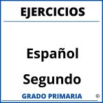 Ejercicios De Español De Segundo Grado
