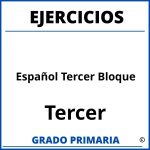 Ejercicios De Español Para Quinto Grado Tercer Bloque