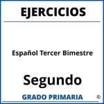Ejercicios De Español Para Segundo Grado De Primaria Tercer Bimestre