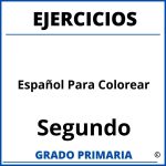 Ejercicios De Español Para Segundo Grado Para Colorear