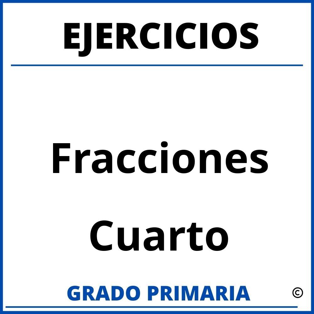 Ejercicios De Fracciones Cuarto Grado De Primaria