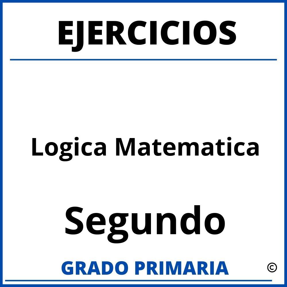 Ejercicios De Logica Matematica Para Niños De Segundo Grado