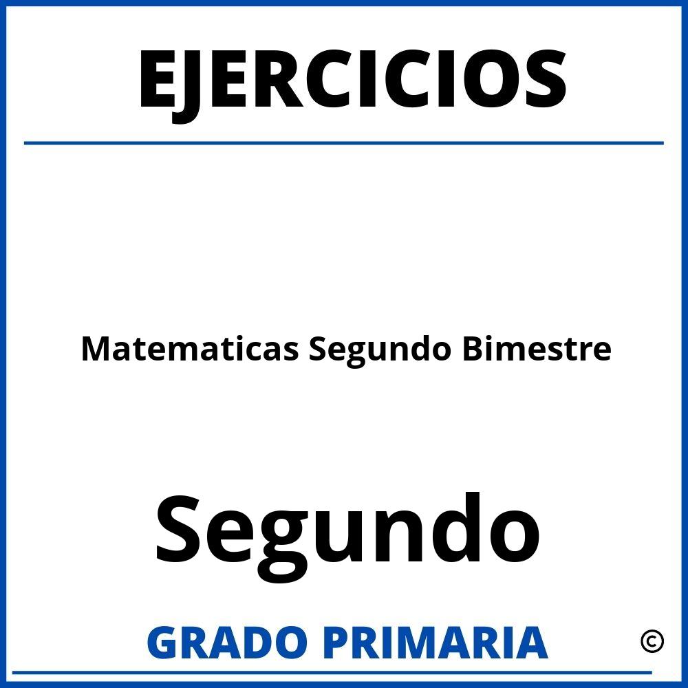 Ejercicios De Matematicas Cuarto Grado Segundo Bimestre