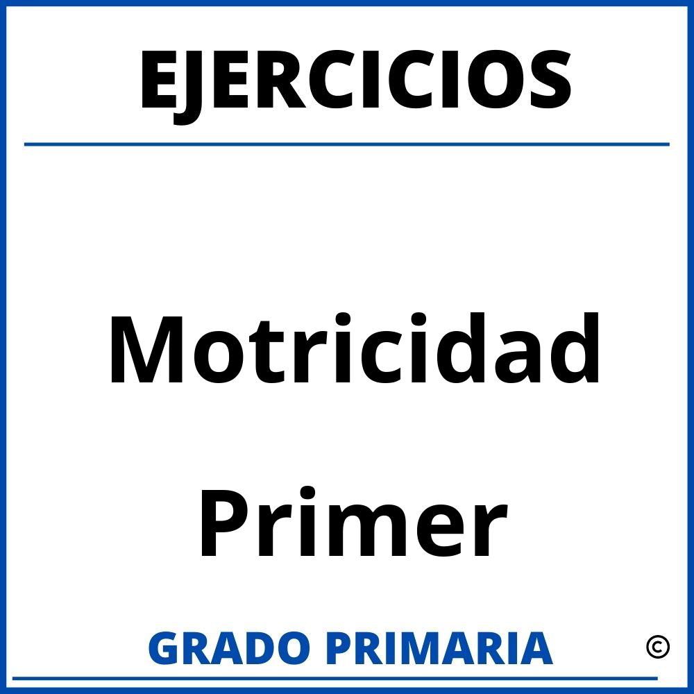 Ejercicios De Motricidad Para Niños De Primer Grado